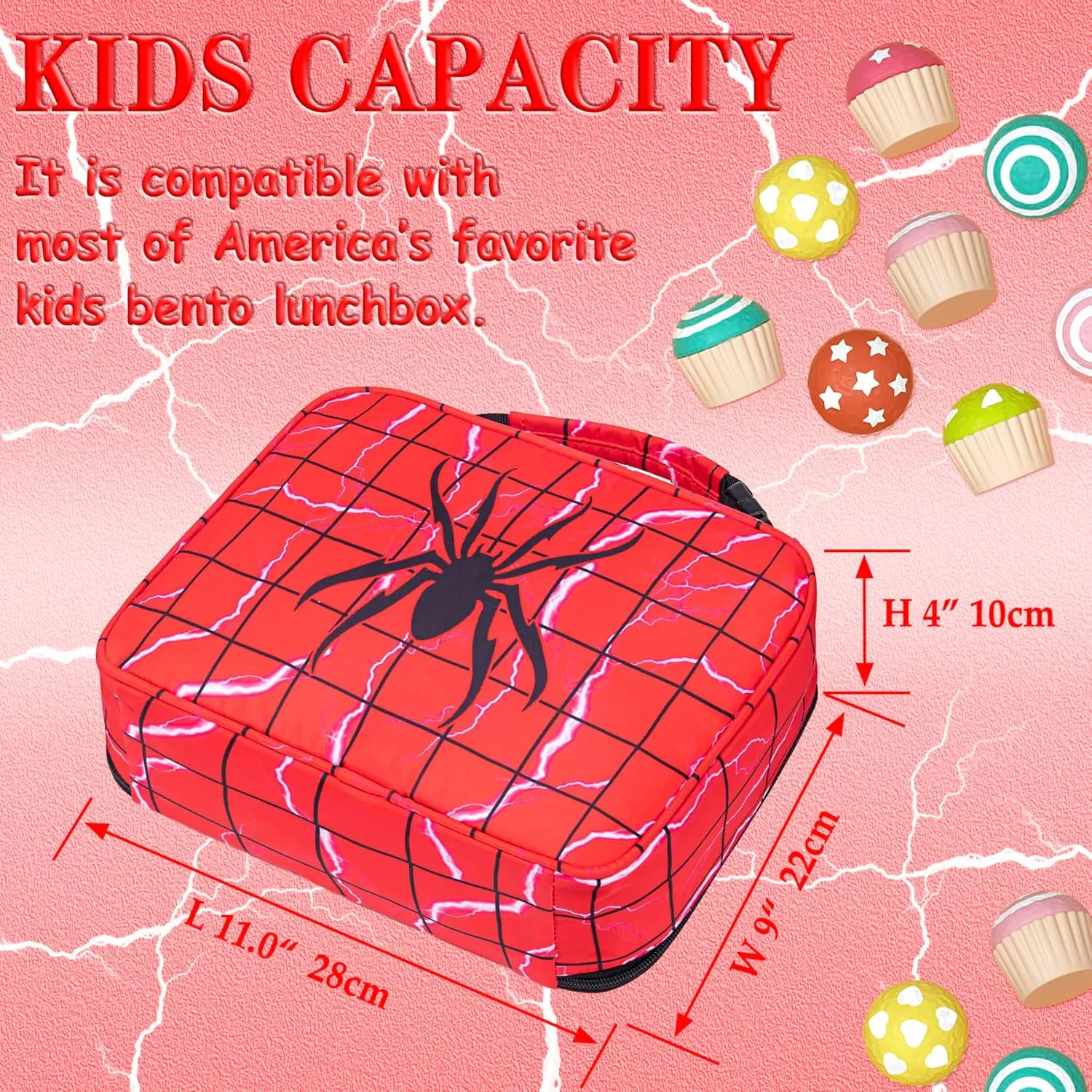 Boys Lunch Box for Kids Toddler Insulated Lunch Bag for 3 4 5 6 7 8 9 10 11 12 Kids For Back to School Reusable Freezable Small Cooler Bag Snack Bag for Elementary Kindergarten Primary School