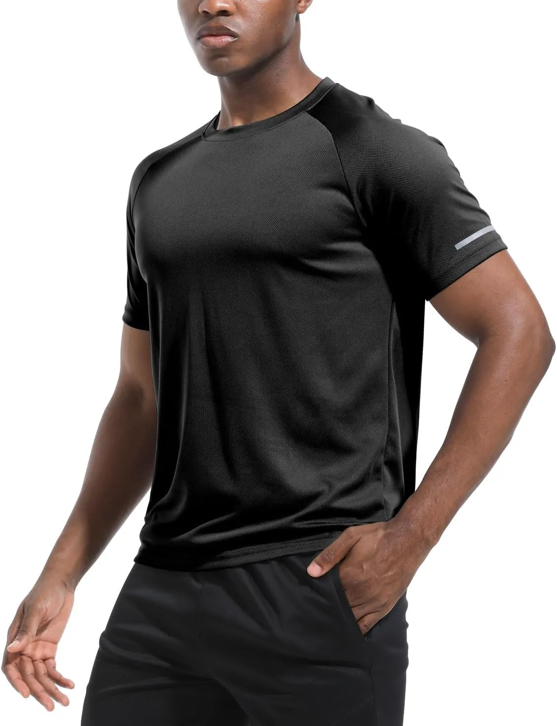 Boyzn 1 or 3 Pack Men's Workout Running Shirts, Dry Fit Moisture Wicking T-Shirts, Sports Gym Athletic Short Sleeve Shirts