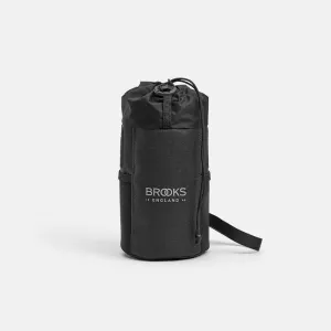 Brooks England Scape Feed Pouch, Cycling and Gravel Bag, Black, One Size