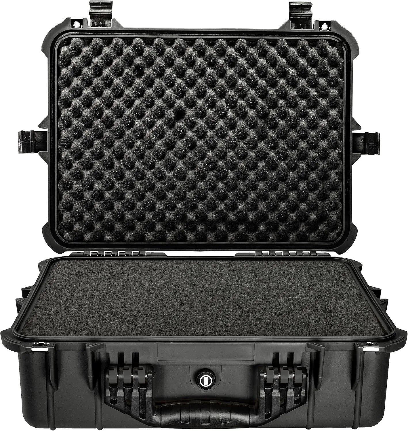 Bushnell 20 Inch Large Waterproof Hard Camera Case For Binoculars, Optics, Equipment, Shock Proof, and TSA Ready (Black)