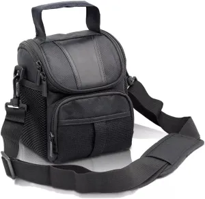 Camera Bag Waterproof Case Shoulder Bag Light and Nylon Construction Black (Color : Black Size : 19x15x13 cm)