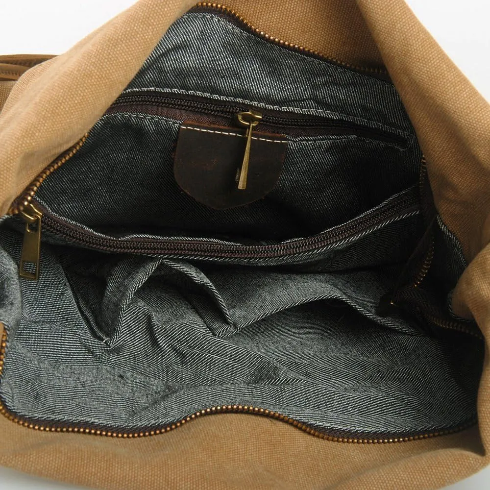canvas sports travel women shoulder handbags men