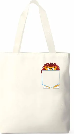 Canvas Tote Bag, Cartoon Lion Print patterned Canvas Tote Handbags for Women Shoulder Bag,