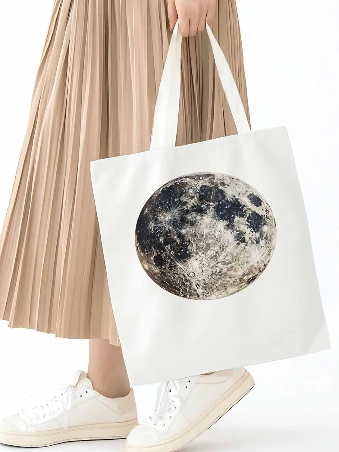 Canvas Tote Bag, Earth Day Aesthetic Canvas Tote Handbags for Women Shoulder Bag Watercolor