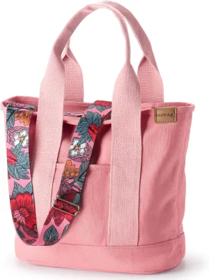 Canvas Tote Bag for Women Crossbody Shoulder Work Gym School Travel Tote Bag Satchel Handbags with Zipper and Compartments