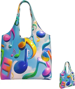 Canvas Tote Bag Lightweight Reusable Grocery Shopping Bag Ocean Sea Animal Shark Handbag for Women Men