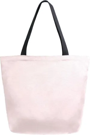Canvas Tote Bag Misty Rose Reusable Grocery Bag Travel Bag Handbag Top Handle Shoulder Bags Eco Friendly Tote Shopping Bag
