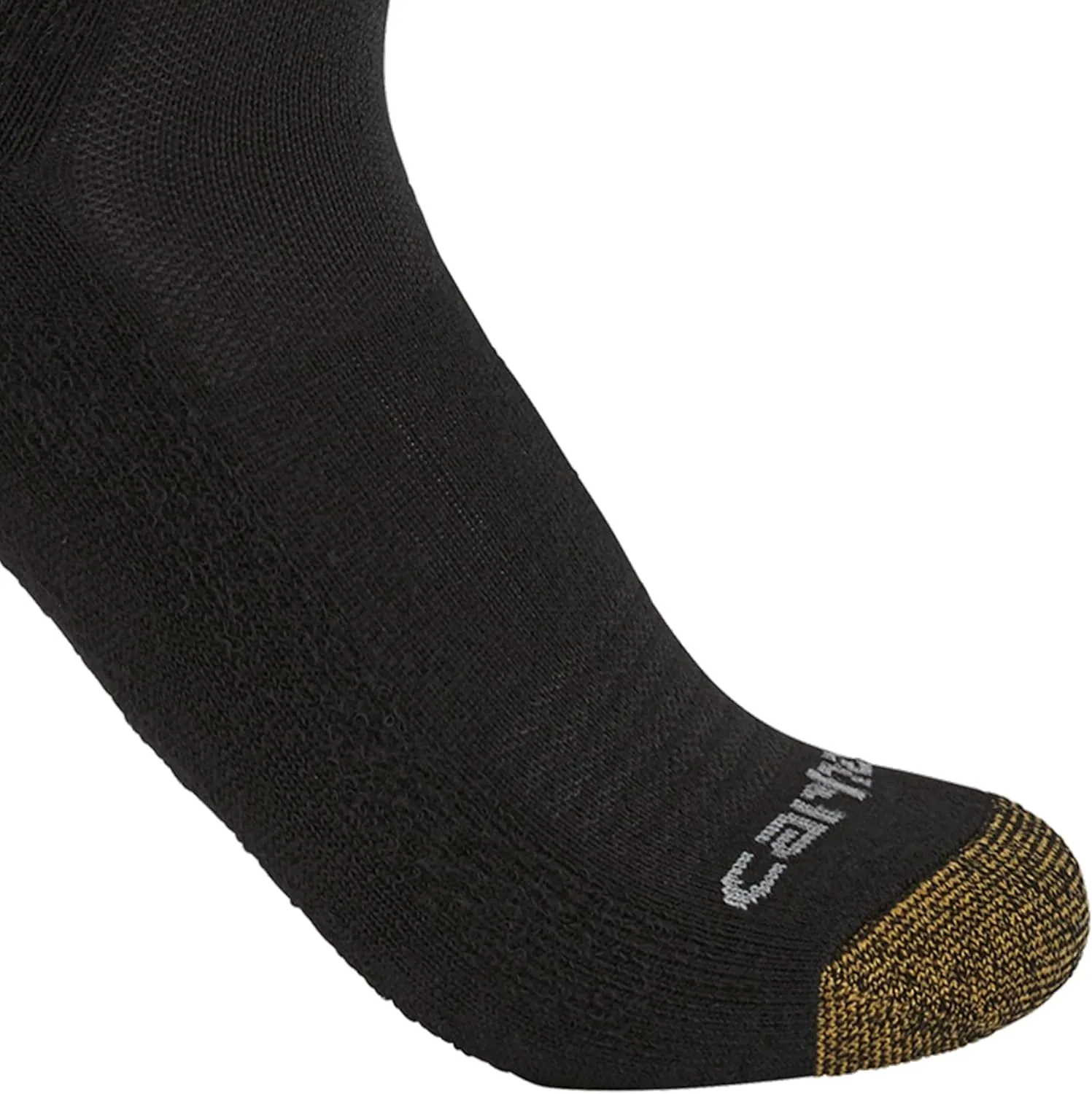 Carhartt Men's Midweight Synthetic Blend Crew Sock 6 Pack