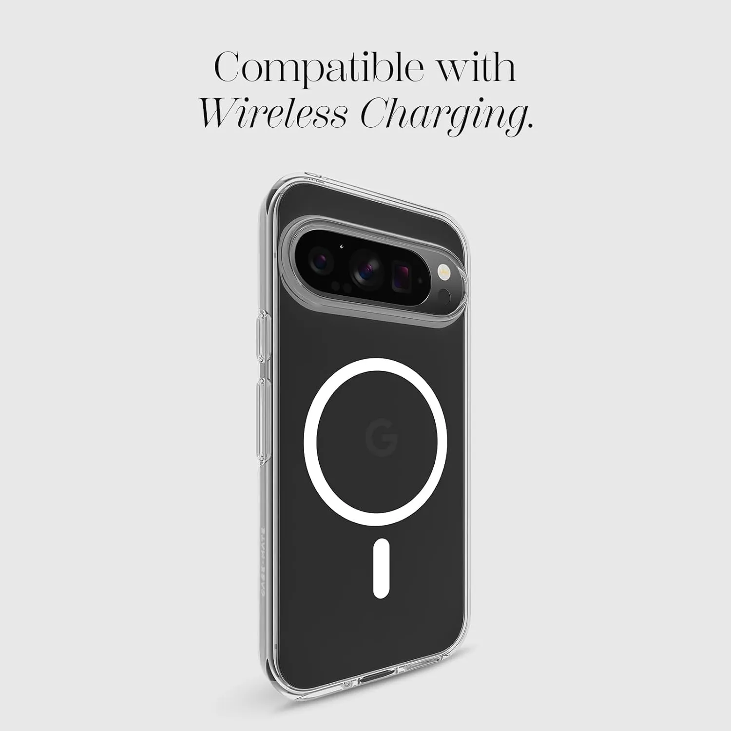 Case-Mate Google Pixel 9 Pro Case [6.3", 2024] [12ft Drop Protection] [Wireless Charging Compatible] Signature Clear Phone Case for Pixel 9 Pro, Anti-Yellowing, Anti-Scratch Tech, Shockproof, Slim Fit