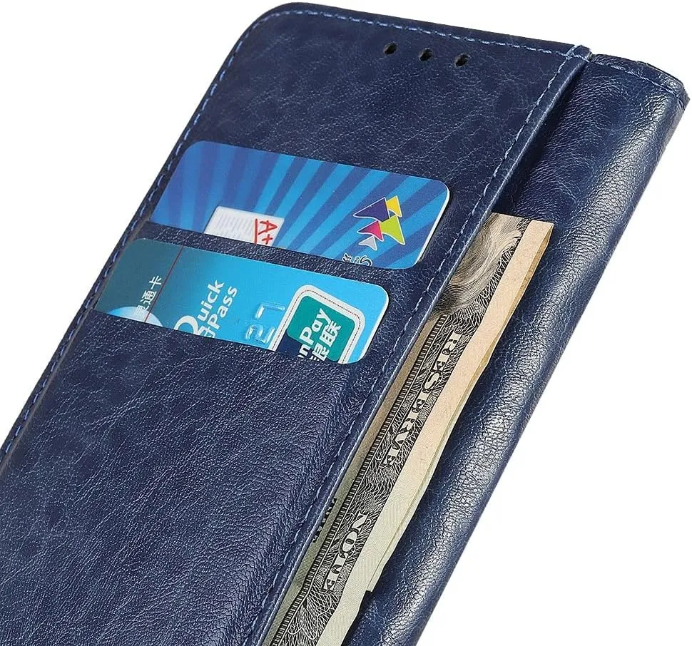 Cellphone Flip Case Compatible with Sony Xperia 5 III Wallet Case Cover, Magnetic Stand Flip Protective Leather Case Card Holder Phone Case Suatible Compatible with Sony Xperia 5 III Protective Case(B