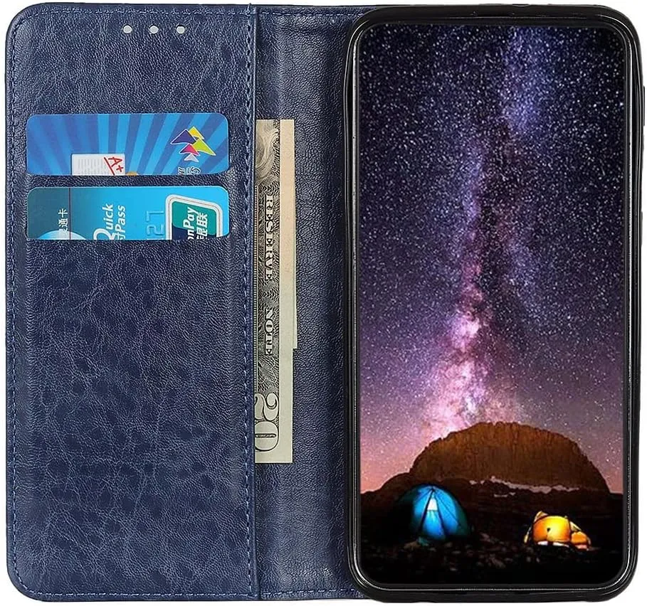 Cellphone Flip Case Compatible with Sony Xperia 5 III Wallet Case Cover, Magnetic Stand Flip Protective Leather Case Card Holder Phone Case Suatible Compatible with Sony Xperia 5 III Protective Case(B
