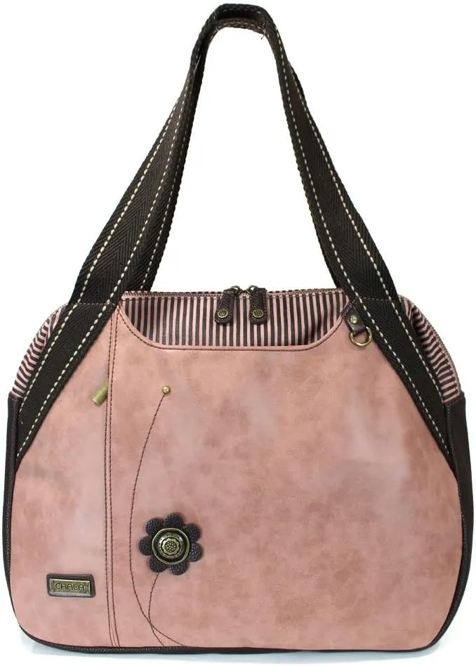 CHALA Handbags Large Bowling Tote Bag- Pet Lover's Collection