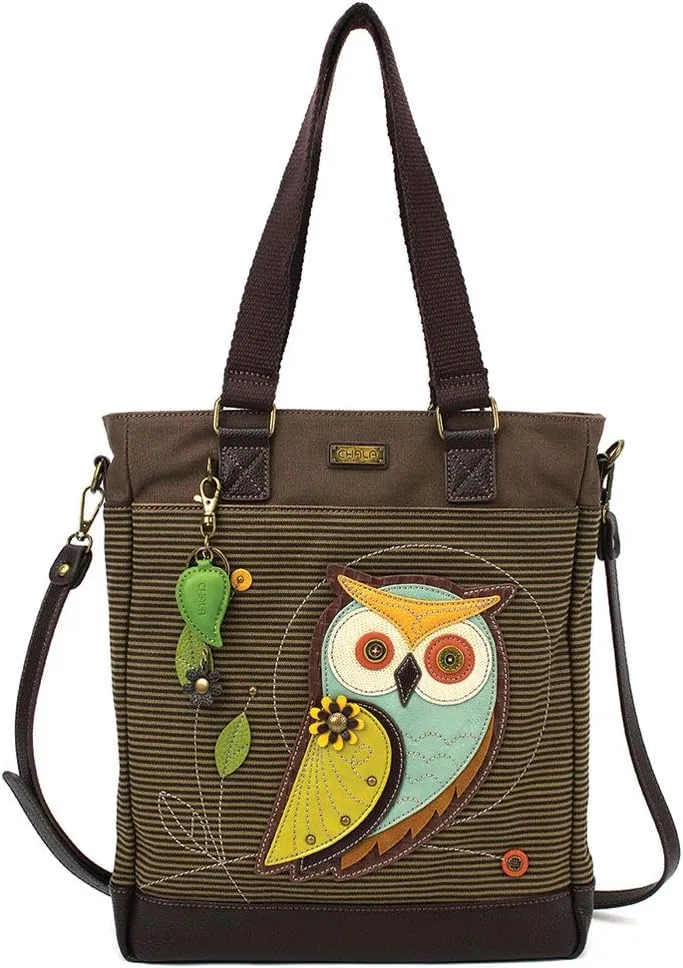 CHALA Handbags Owl Work Tote Shoulder Bag - Bird Lover