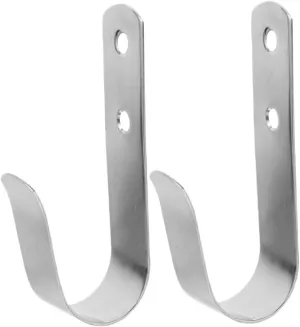 Ciieeo Mm Boat Hook Holder Flagpole Hook Stainless Steel Marine Accessory Hangers
