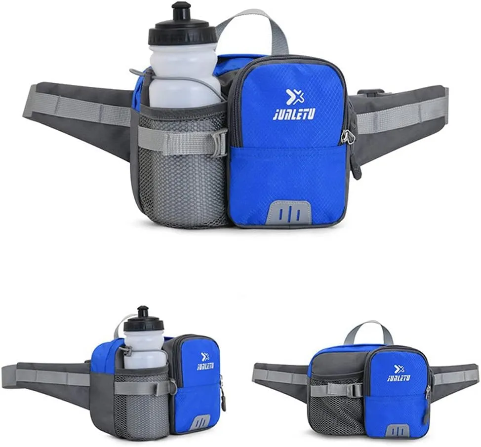 Clakllie Running Belt Waist Bag Lightweight Hydration Fanny Packs for Hiking Cycling Dog Walking Traveling Waist Pouch