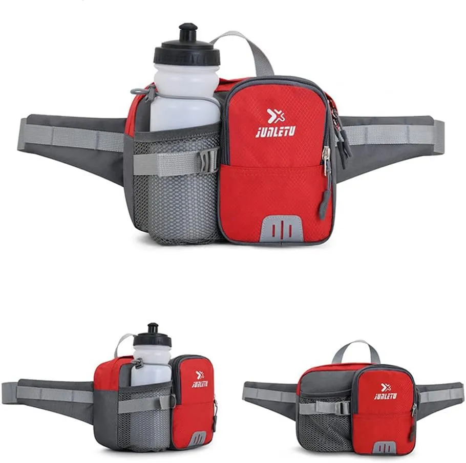 Clakllie Running Belt Waist Bag Lightweight Hydration Fanny Packs for Hiking Cycling Dog Walking Traveling Waist Pouch
