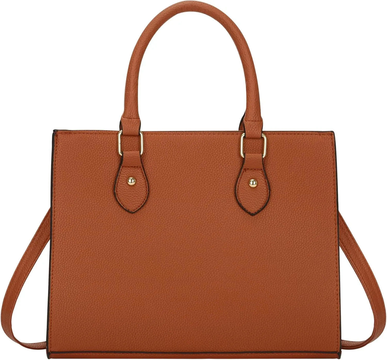 Classic Top Handle Bags with Zipper Vegan Leather Crossbody Bags Casual Tote Handbags for Women