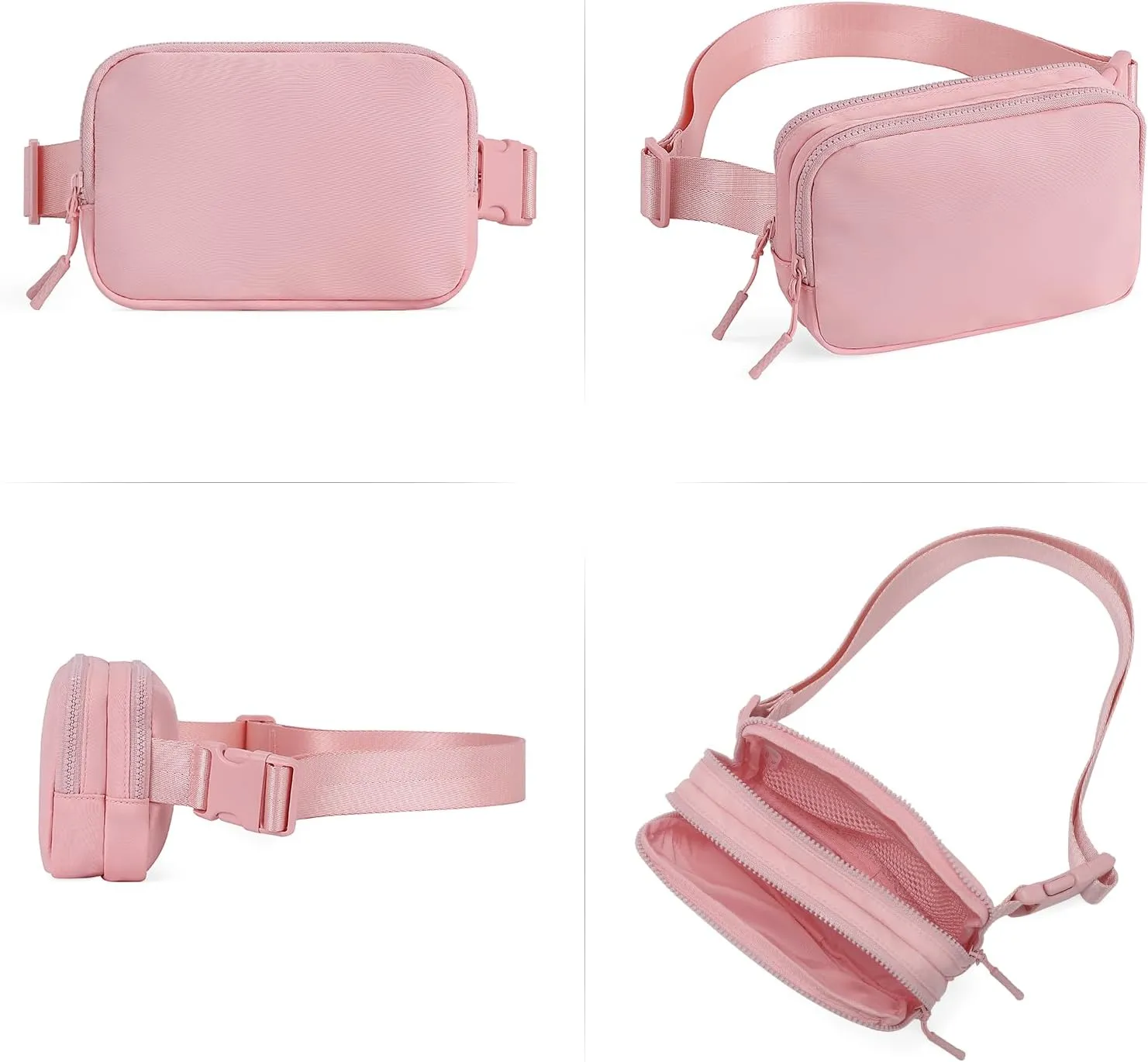 CLUCI Small Belt Bag for Women, Crossbody Everywhere Waist Packs Trendy, Women's Fanny Pack with Adjustable Strap