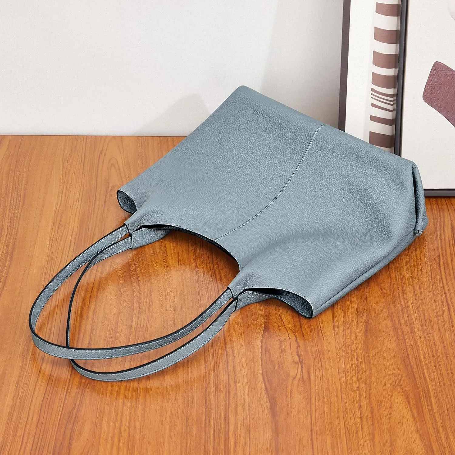 Cnoles Hobo Bag for Women Shoulder Tote Bag Ladies Top Handle Handbag Soft Genuine Leather Top-handle Purse