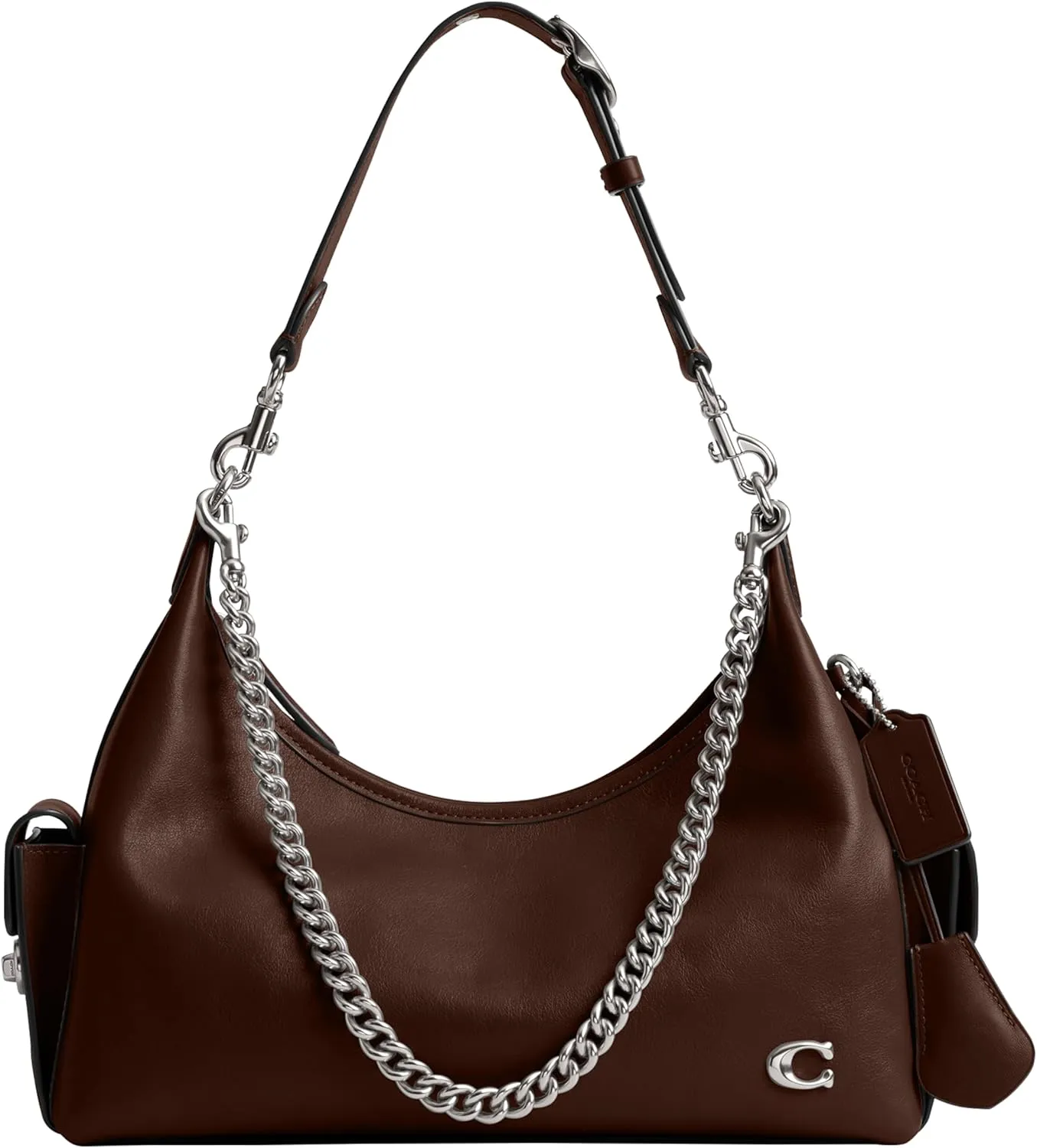 Coach Pocket Glazed Juliet Bag 30, LH/Maple