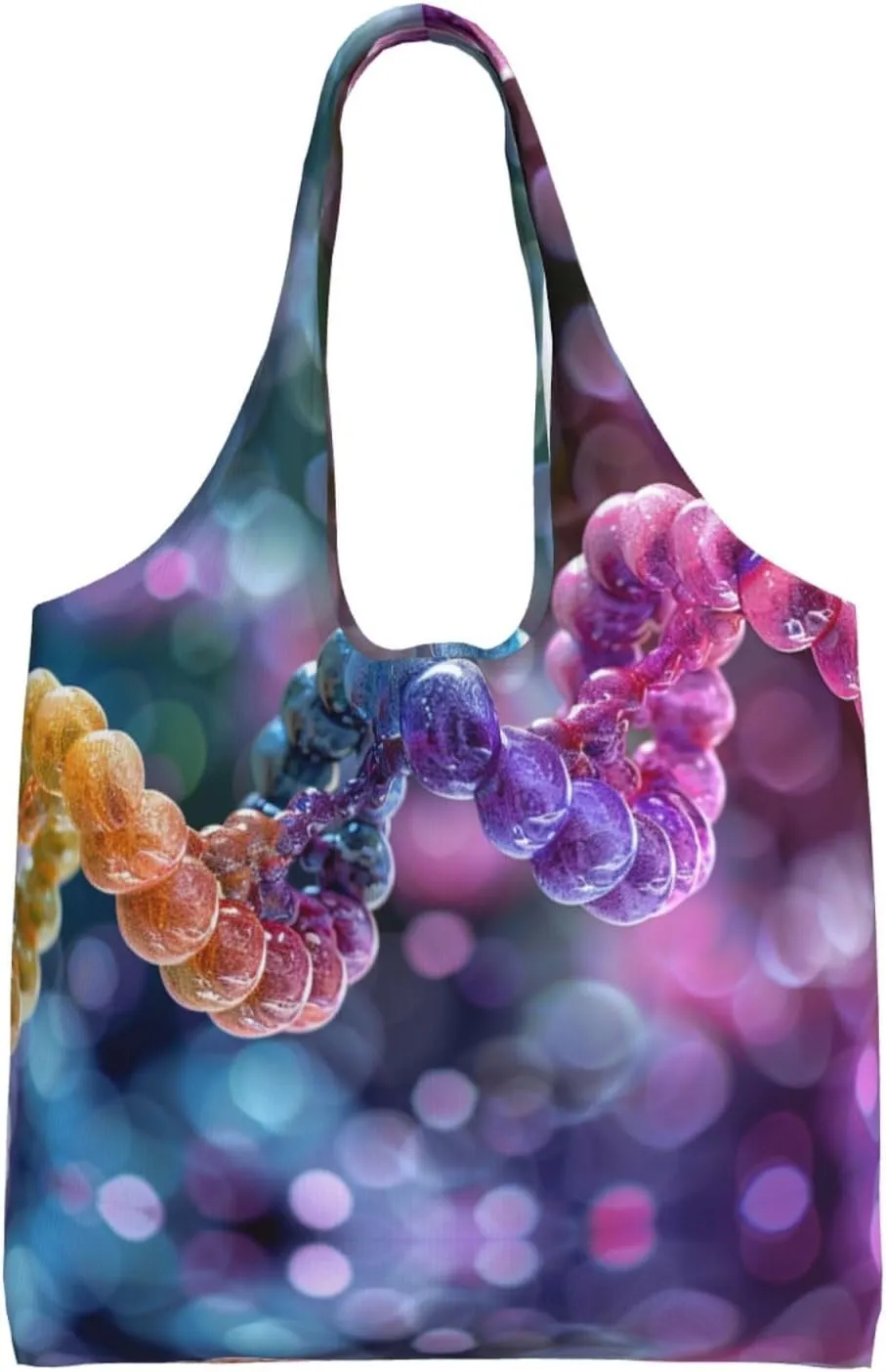 Color Spiral Canvas Handbag - Durable and Fashionable, High Density 12 Ampere Canvas, Large Capacity, Suitable for Daily Use and Travel