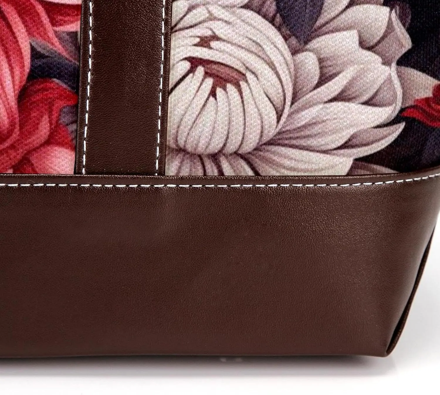 Colorful Petal Flowers-969 Shoulder Purses for Women Large Soft Washed Leather Purses and Durable Handbags