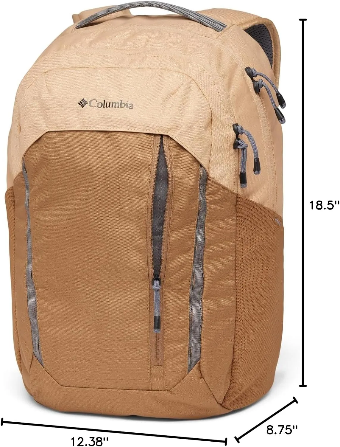 Columbia Unisex Atlas Explorer II 26L Backpack, Canoe/Delta/City Grey, One Size