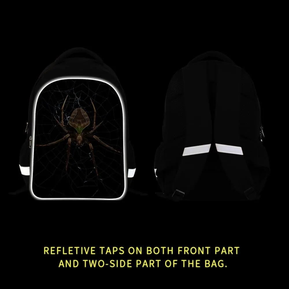 Cool Animal Spider backpack Crazy Bookbag Children Outdoor Back Pack Students School Bag Day Pack