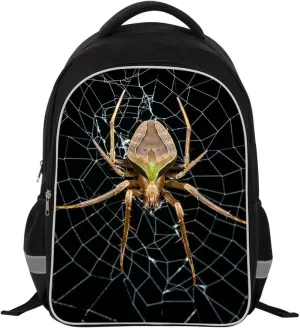 Cool Animal Spider backpack Crazy Bookbag Children Outdoor Back Pack Students School Bag Day Pack