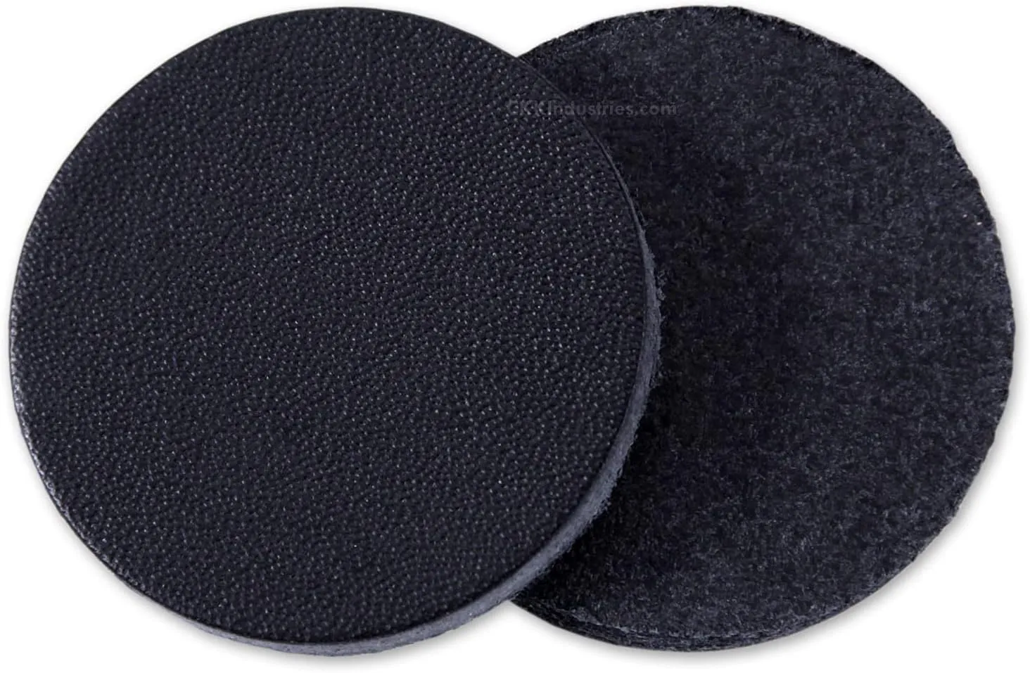 Cowhide Leather Handle Washers - Round - (1.50 x .125) - (Black) - USA Made - (for Knife Making & Hobby) - (20 Pack)
