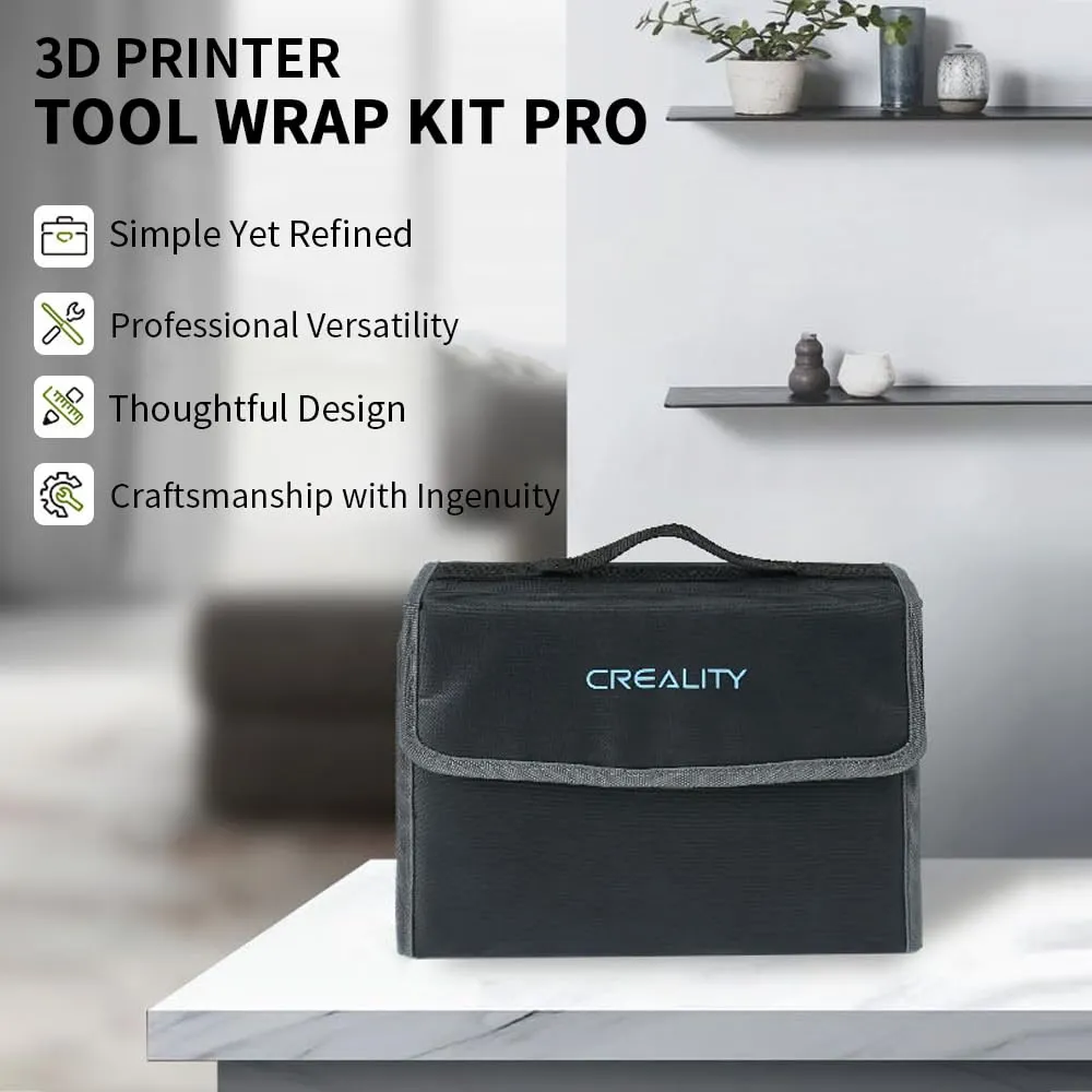Creality 3D Printer Tool kit, 74 Pcs 3D Printer Tool kit Pro with Screwdriver Set, Nozzle Cleaner, and Other 3D Printer Accessories for All 3D Printer Assembly/Removal/Cleaning/Maintenance