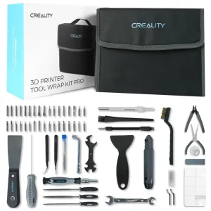 Creality 3D Printer Tool kit, 74 Pcs 3D Printer Tool kit Pro with Screwdriver Set, Nozzle Cleaner, and Other 3D Printer Accessories for All 3D Printer Assembly/Removal/Cleaning/Maintenance