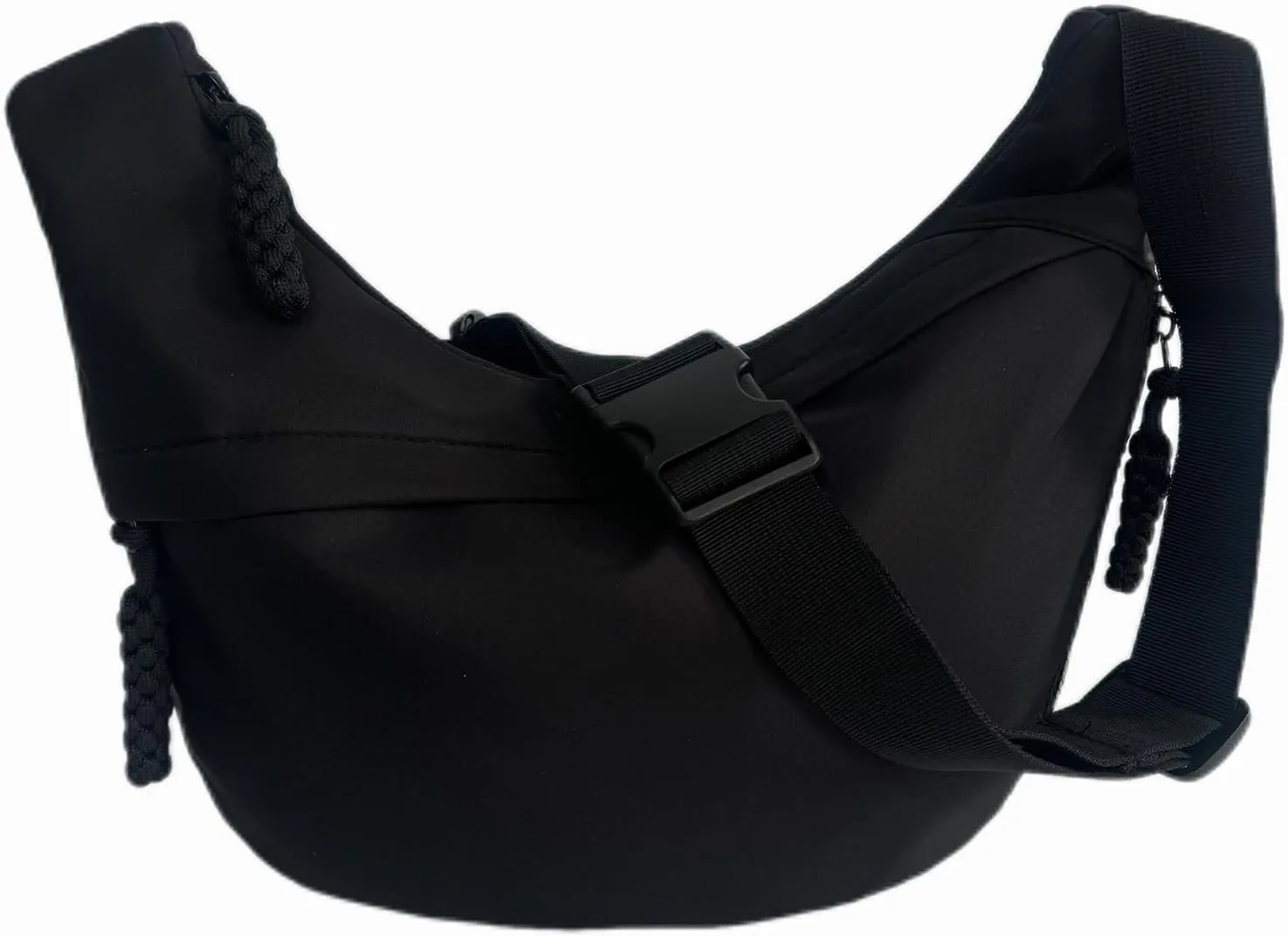 Crescent Bag for Women Men Luna Crossbody Hobo Bags Nylon Moon Dumpling Bag Adjustable Shoulder Lightweight