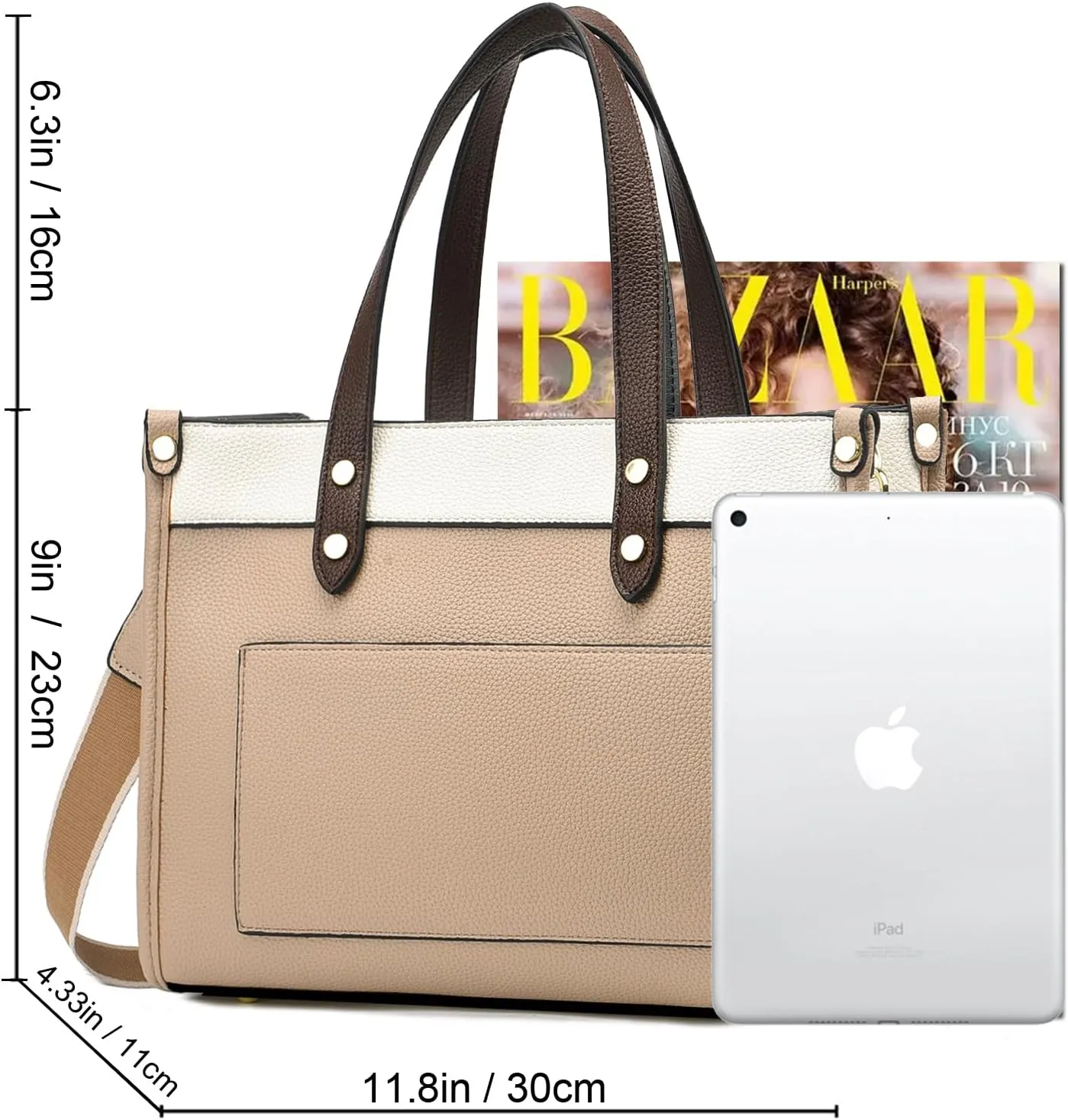 CROJUYI Tote Bag for Women - Satchel Purse and Handbags Ladies Shoulder Totes Crossbody Bags