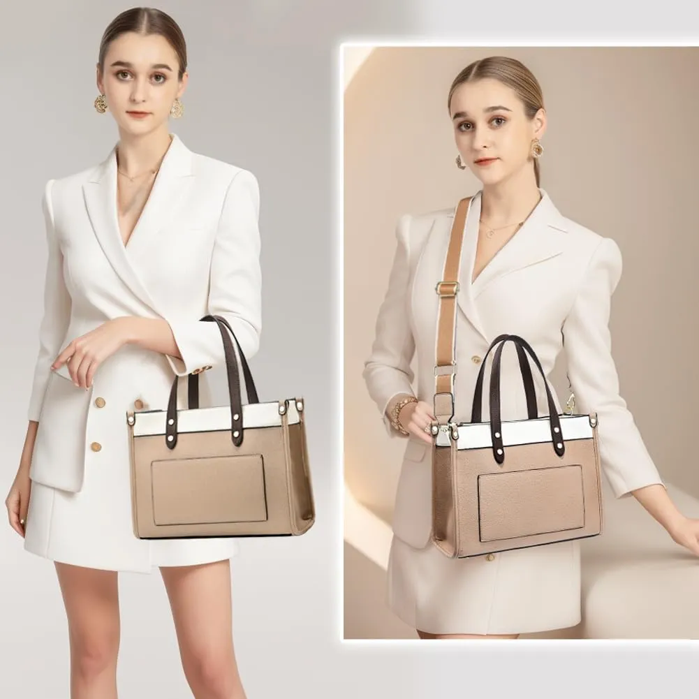 CROJUYI Tote Bag for Women - Satchel Purse and Handbags Ladies Shoulder Totes Crossbody Bags