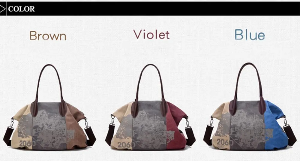 Crossbody Bags for Women Vintage Locomotive Travel Bag Sling Bag for Women Crossbody Shoulder Bag Large Canvas Handbag Purple