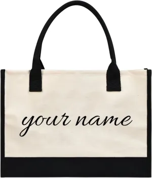 Custom Tote Bags Personalized Bags Your Own Design Women Custom Tote Bag For Shopping Canvas Bags Birthday Gift