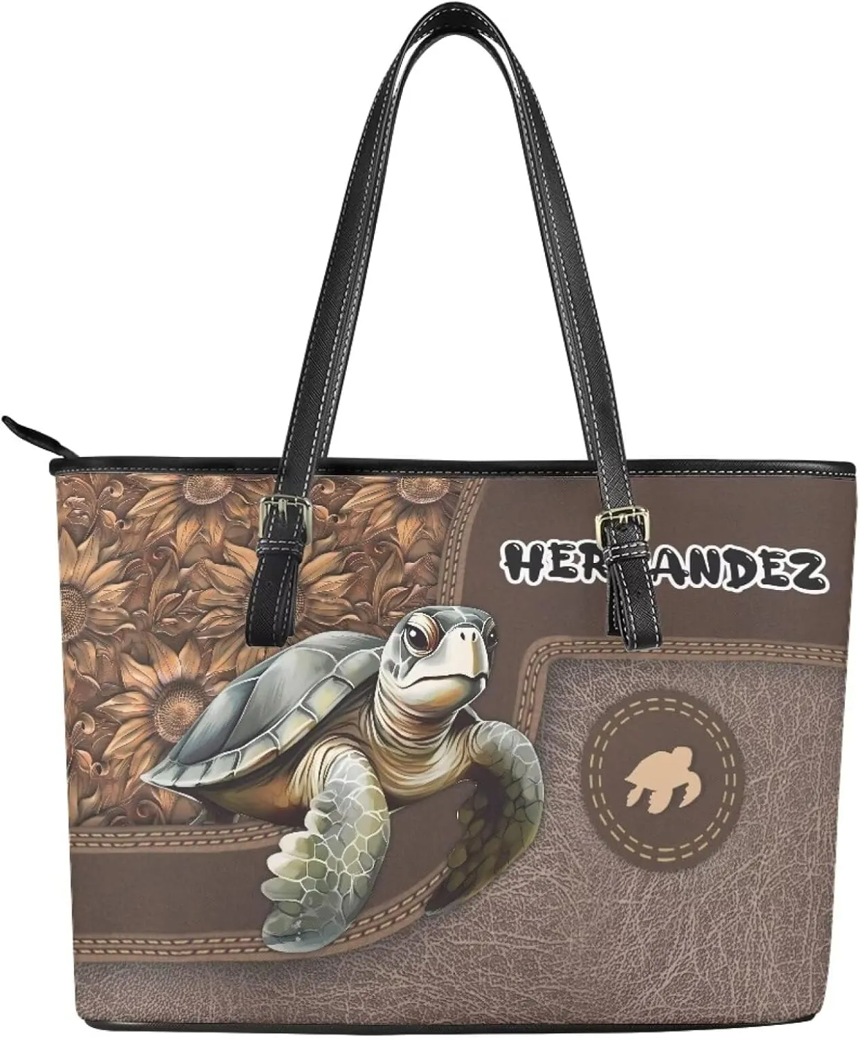 Customzied Top Handle Bag Womens Tote Handbag Purse Tote Shoulder Bag for Shopping Travel