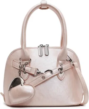 Cute Purse Small Heart Charm Y2K Grunge Bag Mini Purses Retro French Edgy Punk Vintage Handbag