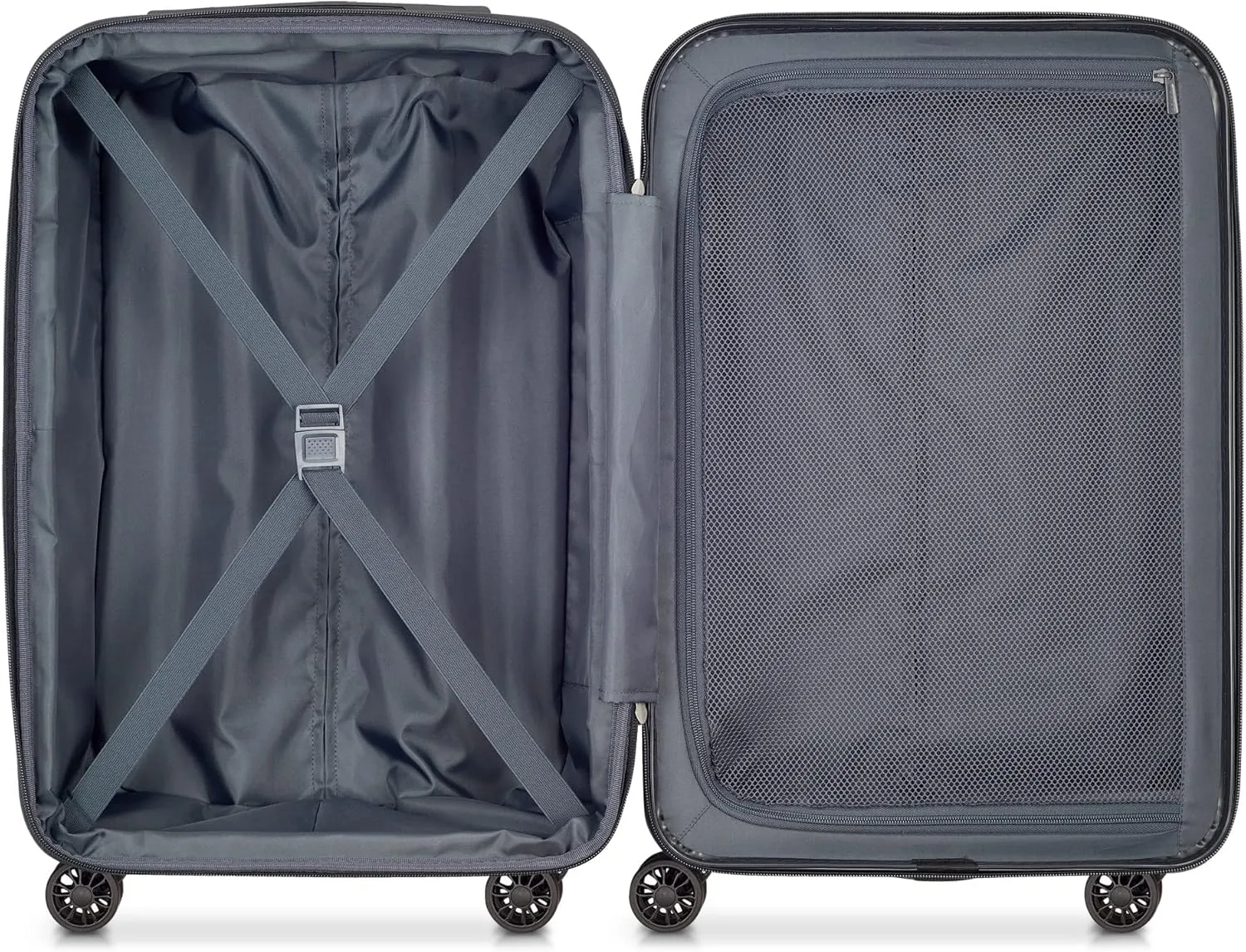 DELSEY PARIS Helium Aero Hardside Expandable Luggage with Spinner Wheels, Blue Cobalt, Carry-On 21 Inch