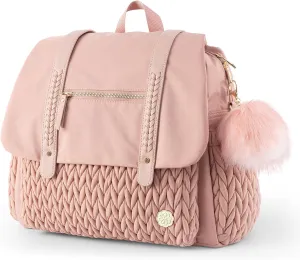 Diaper Bag BackPack Large Capacity Travel Mommy Bag Waterproof and Stylish with Changing Pad Baby Bag for Women and Girls