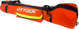 Dixie Ems O2 Shoulder Bag for E Size O2 Cylinder and Supplies, Oxygen Tank Carry Pack with Padding