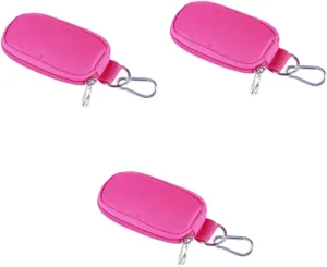 DOITOOL 2pcs Duffel Bags for Traveling Mini Essential Oil Bag Portable Handle Bag Travel Bag Diffuser Carry, Rosyx3pcs, mediumx3pcs