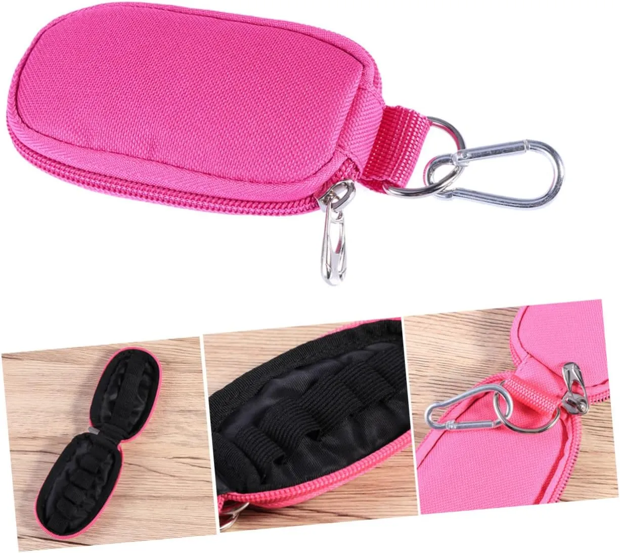 DOITOOL 2pcs Duffel Bags for Traveling Mini Essential Oil Bag Portable Handle Bag Travel Bag Diffuser Carry, Rosyx3pcs, mediumx3pcs