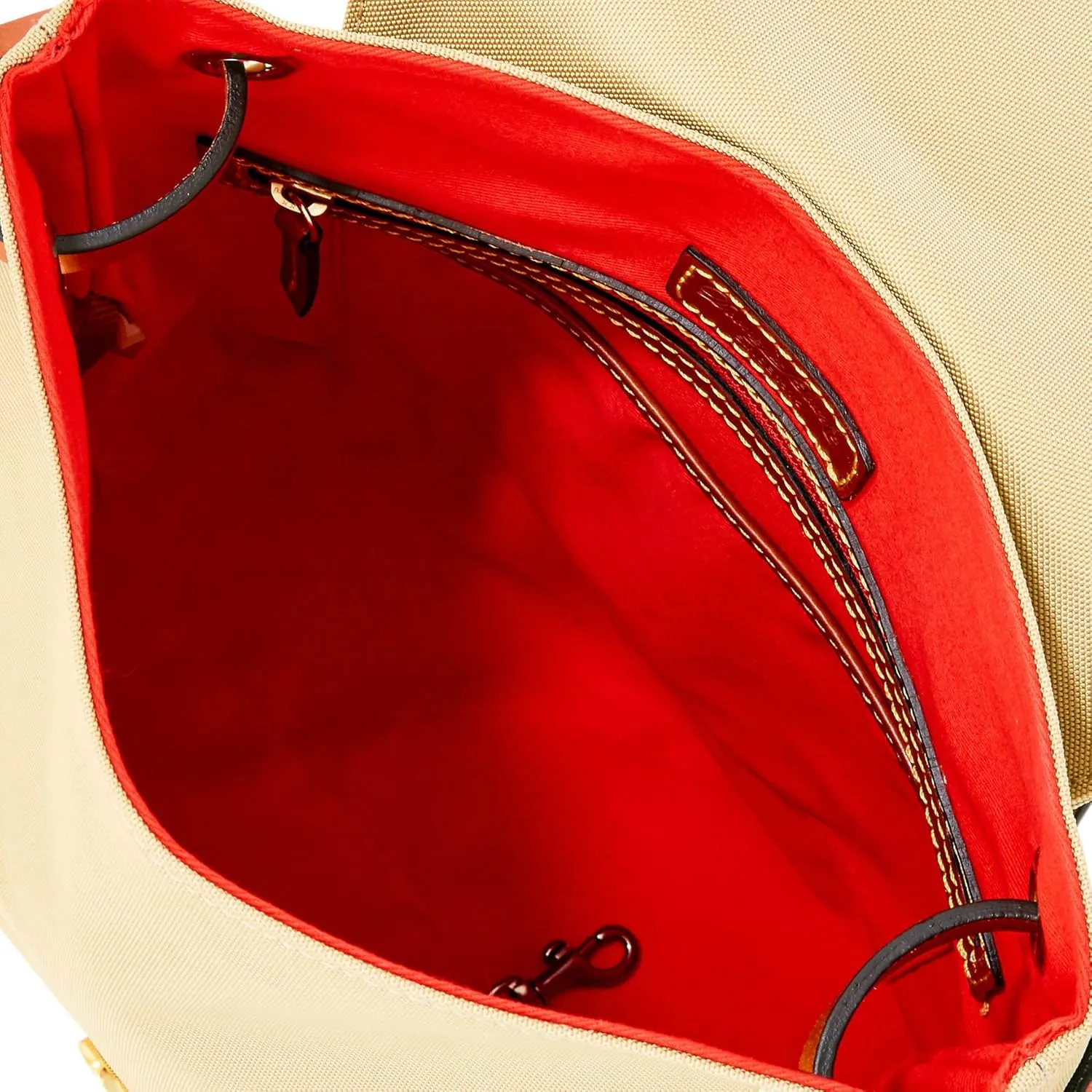 Dooney & Bourke Handbags for Women, Small Nylon Flap Backpack Purse