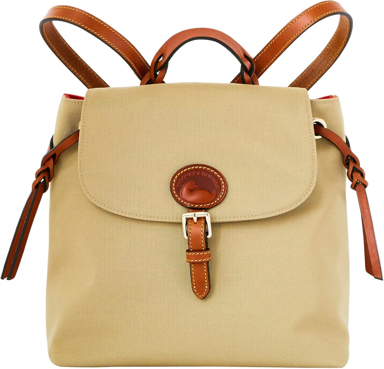 Dooney & Bourke Handbags for Women, Small Nylon Flap Backpack Purse