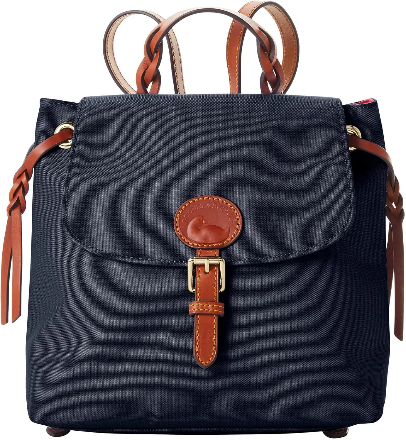 Dooney & Bourke Handbags for Women, Small Nylon Flap Backpack Purse