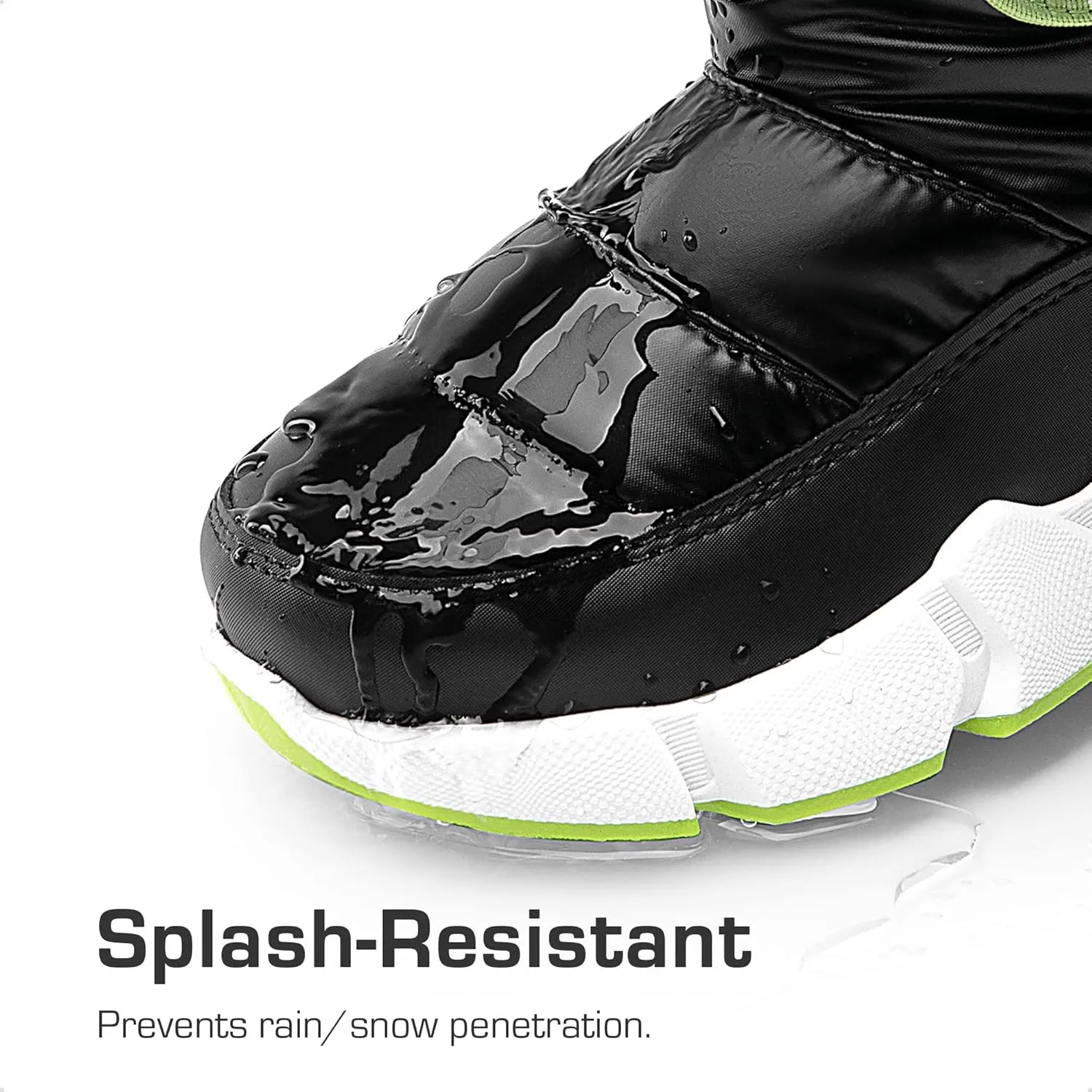 DREAM PAIRS Boys Girls Snow Boots Water Resistant Non-Slip Mid Calf Lightweight Athletic Outdoor Warm Winter Shoes for Little/Big Kids