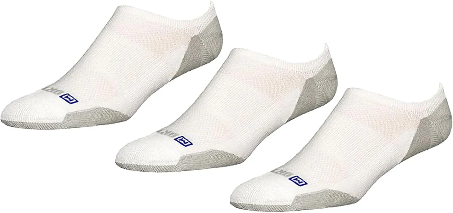 Drymax Sport Lite Mesh No Show 3-Pair - Unisex Socks - No-show Socks - Breathable Mesh Panels - Flat Toe Seam