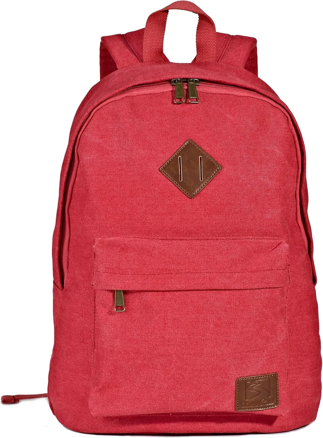 Durable Canvas College Rucksack Laptop Excursion Backpack Travel Notebook School Backpack Bookbag For Men Women Red Factory Directly